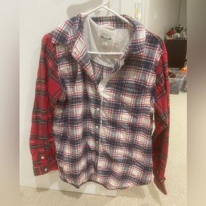 American Eagle “Christmas” flannel